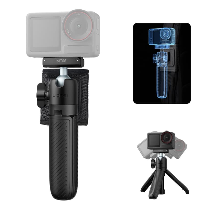 ULANZI MT66 Trépied pour caméra d'action, Support Adaptat… - 1
