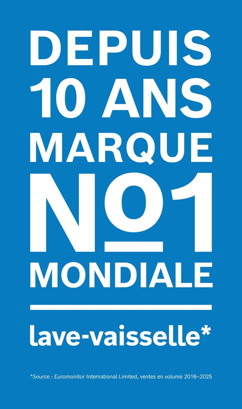 Bosch SMV26AX01F, Series 2, Dishwasher 60 cm, Built-In - 5