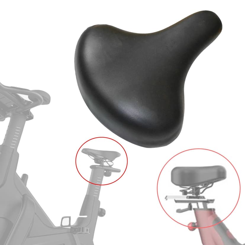 Triangle Indoor Exercise Bikes Cycling Saddle Cushion Comfortable and Soft Size S - 9