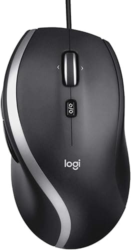 Logitech M500s Souris Filaire avancée avec défilement Ultra-Rapide et multidirectionnel avancé, Boutons Personnalisables, Suivi Haute précision avec commutateur PPP, USB prêt à l'emploi - Gris