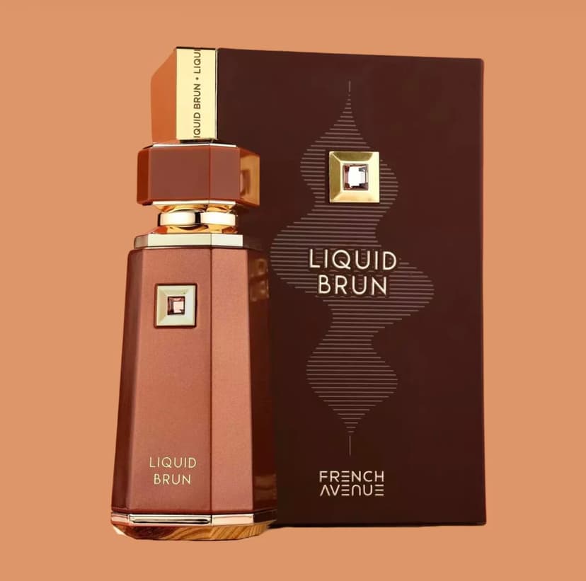 Parfum Liquid Brun 100 ml, arabe longue durée, eau de parfum importée de Dubaï, atomiseur rechargeable 5 ml, notes de cannelle, vanille et praliné - 5