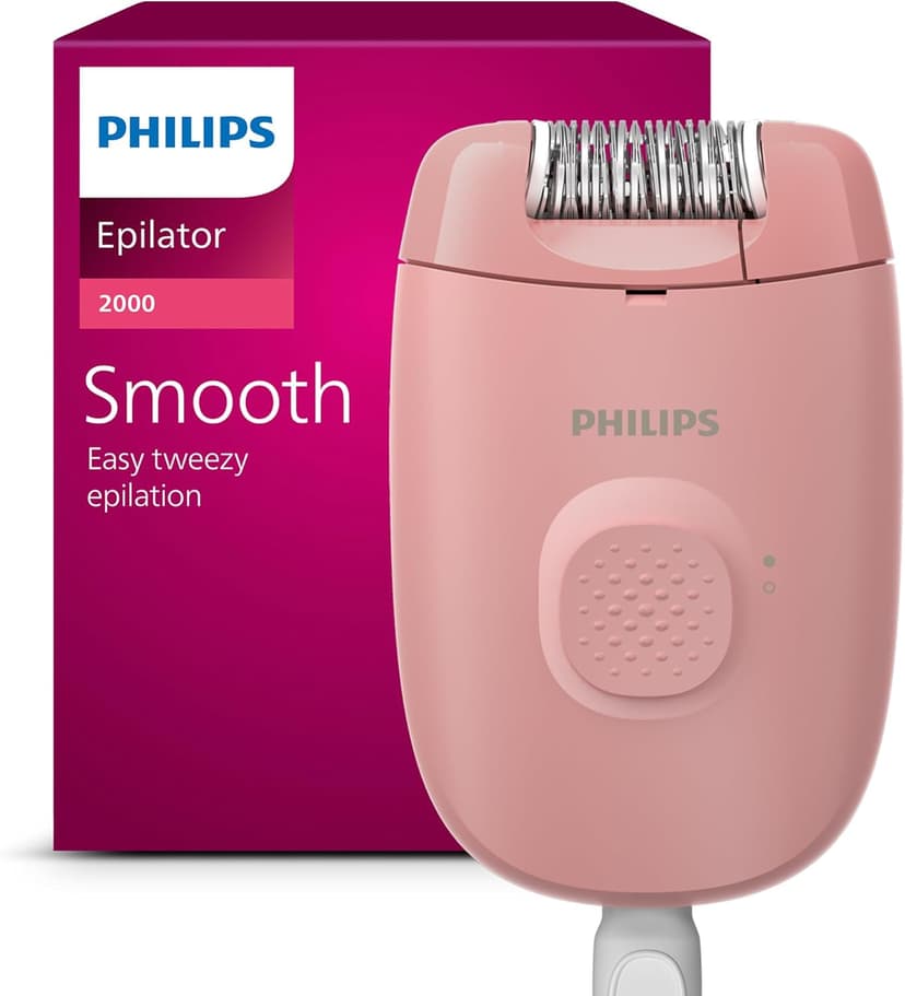 Philips Epilator Series 2000, Corded Epilator for Legs Hair Removal Device for Women, Model BRE229/00 - 1
