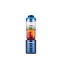 Nutribullet Flex 590ml, Portable Blender with Drinking Lid, Detachable Knives, USB-C Rechargeable, Ice Crushing and Frozen Fruit, Wire Glue, To-Go Blender with BPA Free Cup, NBP013BL, Blue - 1