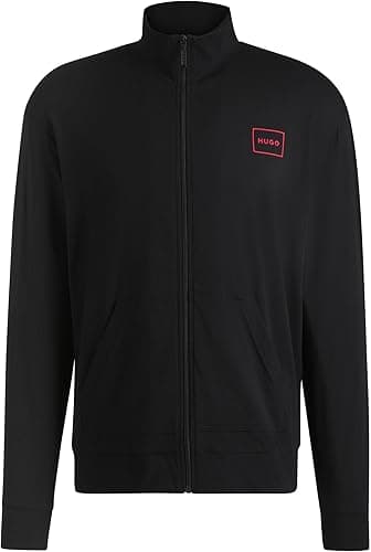 HUGO Men's Laze Zip Jacket 10261152 01 Loungewear jacket