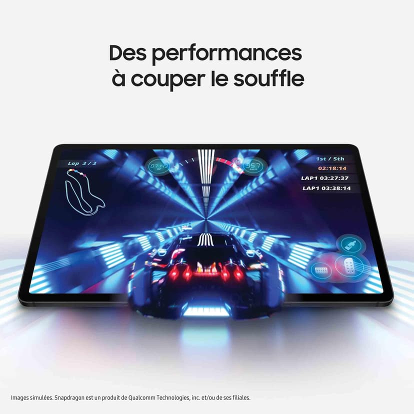 Samsung Galaxy Tab S9+ SM-X810N Qualcomm Snapdragon 8 Gen 2 12GB RAM 512GB Storage 12.4 inch Wi-Fi Android 13 Graphite Tablet - RFB-SM-X810NZAEEUB - 5
