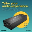 PIONEER GM-DX104 4 channel inline car amplifier - 4 x 100w - 5
