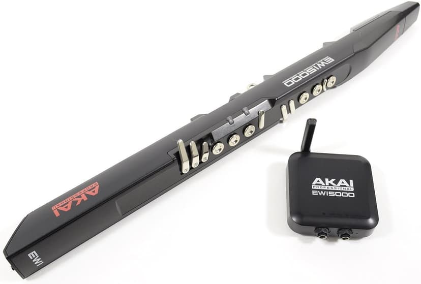 Akai Professional EWI5000 BLACK - Instrument à Vent Électronique Innovant Sans-Fil et Sur Batterie avec Bibliothèque de Sons Intégrée - 1