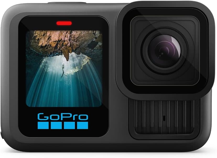 GoPro HERO13 Black - Caméra d'action étanche avec vidéo 5.3K60, Photo 27MP + compatibilité avec Les objectifs de la série HB - 1