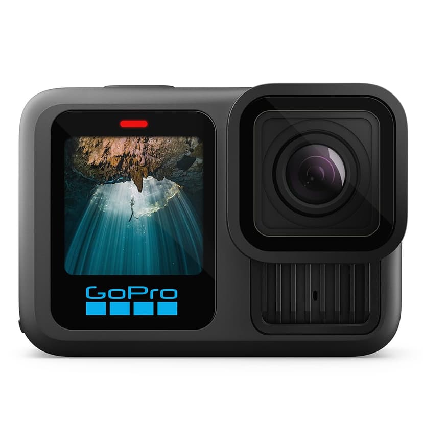 GoPro HERO13 Black - Caméra d'action étanche avec vidéo 5.3K60, Photo 27MP + compatibilité avec Les objectifs de la série HB - 1