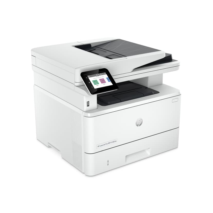 HP LaserJet Pro MFP 4102dw 2Z622F, Imprimante Multifonction A4, Impression Automatique Recto Verso, Noir et Blanc, 42 ppm, USB hôte, Wi-FI, Ethernet, ADF, Blanche - 7