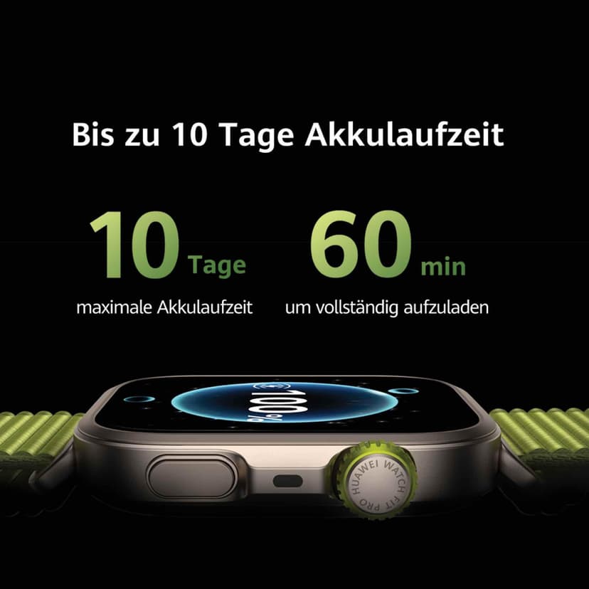 HUAWEI WATCH FIT 4 Pro Smartwatch, Ultra Thin, 1.82" Sapphire Glass, Titanium Alloy Bezel, Health Management, ECG, Up to 10 Days Battery Life, For Android and iOS, 6-Month Extended Warranty, Blue - 7