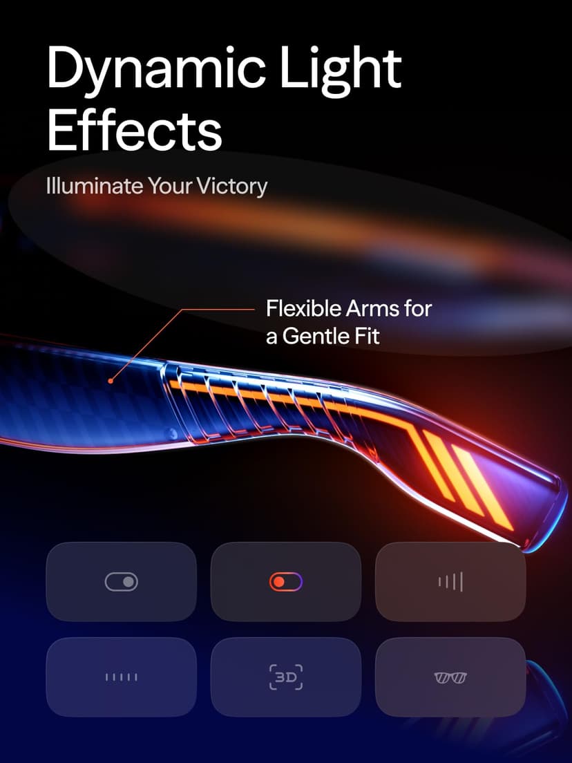 VITURE Luma Ultra XR Glasses, 152'' 1500 Nits 6DoF AR glass, 52° FOV, 2D to 3D, Electrochromic Film, Gaming Smart Glasses for iPhone 17/16/15 PS5 PS4 Switch 2 Android Mac PC - 8