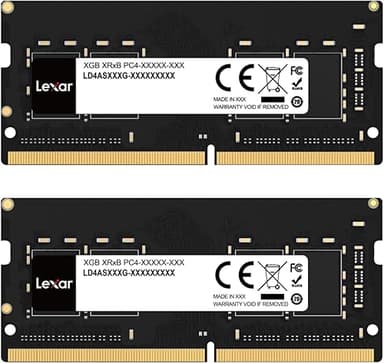 Lexar SODIMM DDR4 RAM Kit 32Go (2x16Go), DRAM 3200 MHz, R…