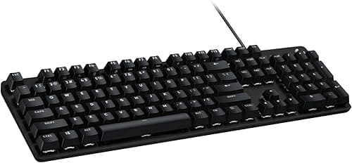 Logitech G413 SE Clavier Gaming Mécanique Grande Taille, Clavier US International QWERTY - Noir
