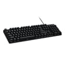 Logitech G413 SE Full-Size Mechanical Gaming Keyboard - Backlit Keyboard with Tactile Mechanical Switches, QWERTY US International Layout - Black - 1