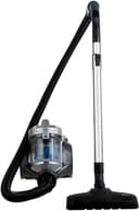 Amazon Basics 15KC-71EU4 Aspirateur sans Sac à Cylindre, Puissant pour Sols Durs et Tapis, Filtre Hepa, Compact et Léger, 700 W, 1,5 L, Noir/Bleu - 1