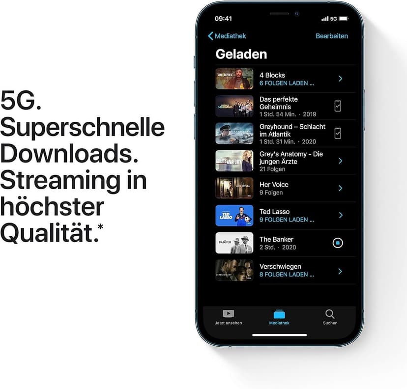 Apple iPhone 12 Pro, 128GB, Blu - (Ricondizionato) - 5