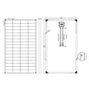 enjoy solar High Efficiency 210W Monocrystalline Solar Panel, Ideal for Off-grid Systems, 182 mm Solar Cells, 10 Bus Bars, TÜV Saar SGS Certified - 4