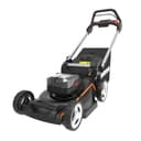 WORX Nitro 40V (2x20V) Lawn Mower | PowerShare | WG749E | Includes 2 4Ah Batteries and Dual Charger | 46 cm with traction | Mulching | 7 Height Positions - 1