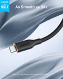 Anker USB C Cable, 240W Type C Flow Cord, Fast Charging for MacBook Pro, iPhone 17/16/15, iPad Pro, Samsung Galaxy,and More (USB 2.0, 6FT, Black) - 2
