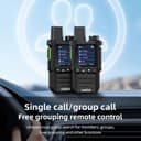 Radtel P6 PoC Radio (Push-to-Talk Over Cellular), Unlimited Range Nationwide Handheld Walkie Talkies, Rechargeable Two-Way Radios Long Distance GXIN Ham Radio (2 Pack with 2 SIM) - 6