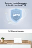 MERCUSYS WiFi 7 Mesh BE9300Mbps Tri-Bande Halo H47BE(2-Pack), Couverture jusqu'à 550 m², Connecter jusqu'à 200 Appareils, 3 Ports 2.5G, Canaux 320 MHz, Easy App Control - 9