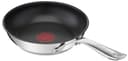 Jamie Olivers Cook's Direct Inox Batterie de cuisine 3 poêles 20/24/28 cm, Revêtement antiadhésif, Indicateur de cuisson, Poignée sûre rivetée, Induction E304S344 - 3
