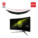 MSI MAG 345CQR 34" UWQHD Curved Gaming Monitor - Rapid VA 1500R 3440 x 1440, 180 Hz / 1 ms, Adaptive-Sync - DP 1.4a, HDMI 2.0b CEC - 2