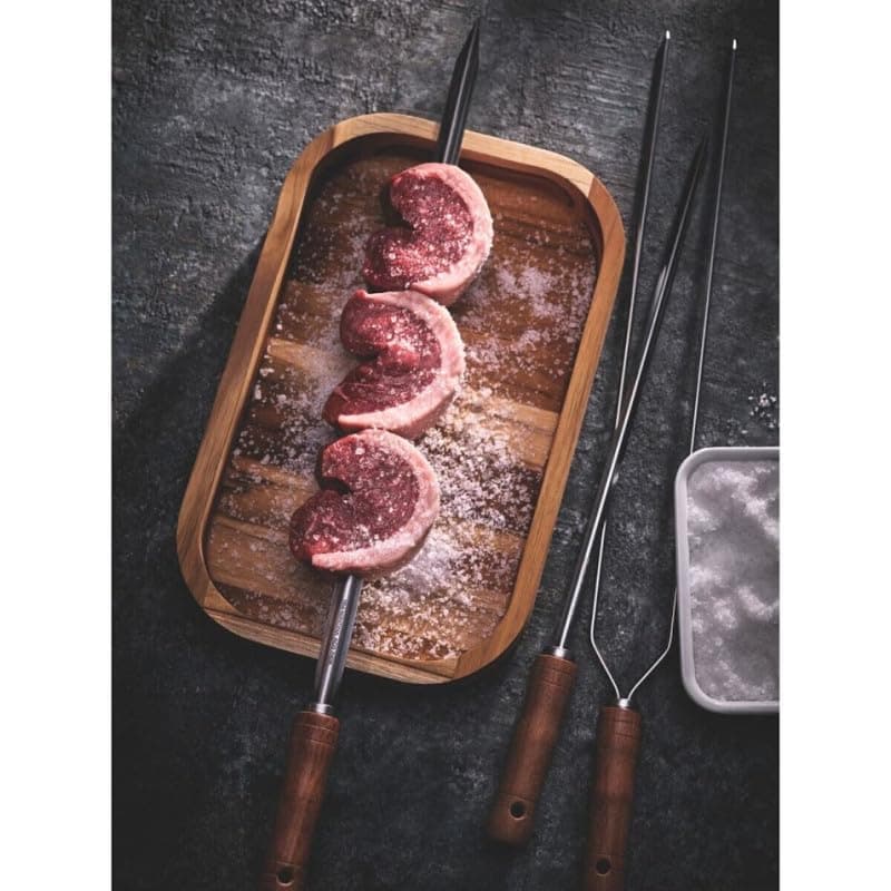 Tramontina Stainless Steel Double Pronged Skewer 85cm - 3