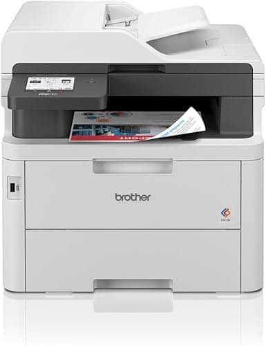 Brother MFC-L3760CDW All-in-one Colour Wireless LED Printer |Print, copy, scan & fax |USB 2.0| A4|UK Plug