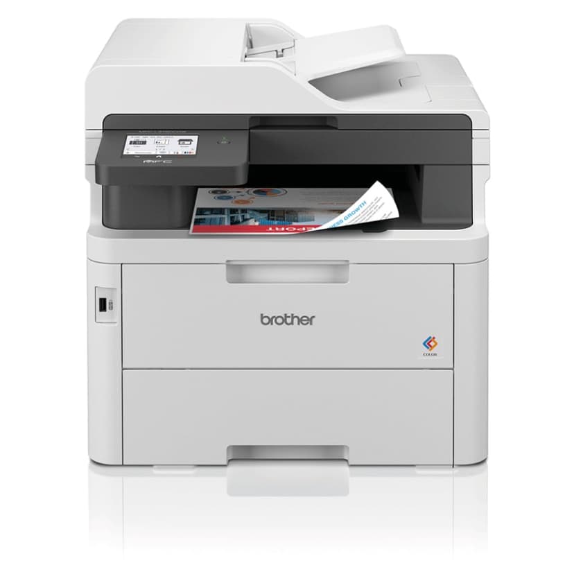 Brother MFC-L3760CDW All-in-one Colour Wireless LED Printer |Print, copy, scan & fax |USB 2.0| A4|UK Plug - 1