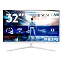 Philips Evnia 32M2C5501 - Moniteur de Jeu incurvé QHD 32 Pouces, 180 Hz, 1 ms GtG, FreeSync Premium (2560x1440, 2X HDMI 2.0, 1x DisplayPort1.4) Blanc - 2