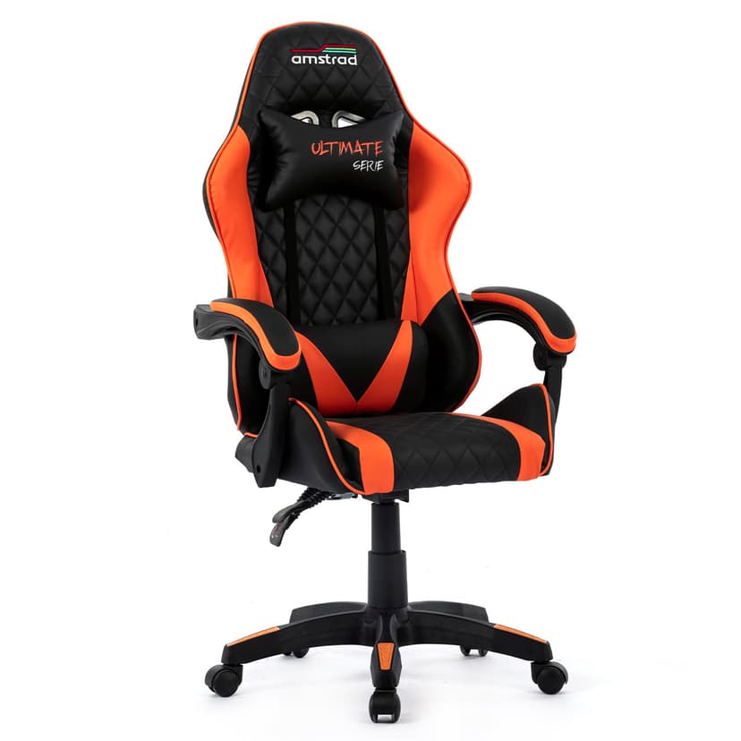 Amstrad Ultimate-Orange Fauteuil/Chaise de Bureau Gamer C… - 1