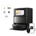 Mova V50 Ultra Complete Robot aspirateur et Laveur à vidage Automatique avec Aspiration de 24000 Pa,Lavage Thermique des sols avec système DuoSolution, Navigation FlexScope et système StepMaster Noir - 1