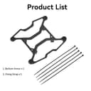 AVATA 2 Carbon Fiber Chassis Armor Protection, Anti-Collision Bottom Armor with Retaining Strap Drone Accessories for DJI AVATA 2, Corrosion Resistance & Wear Resistance - 4