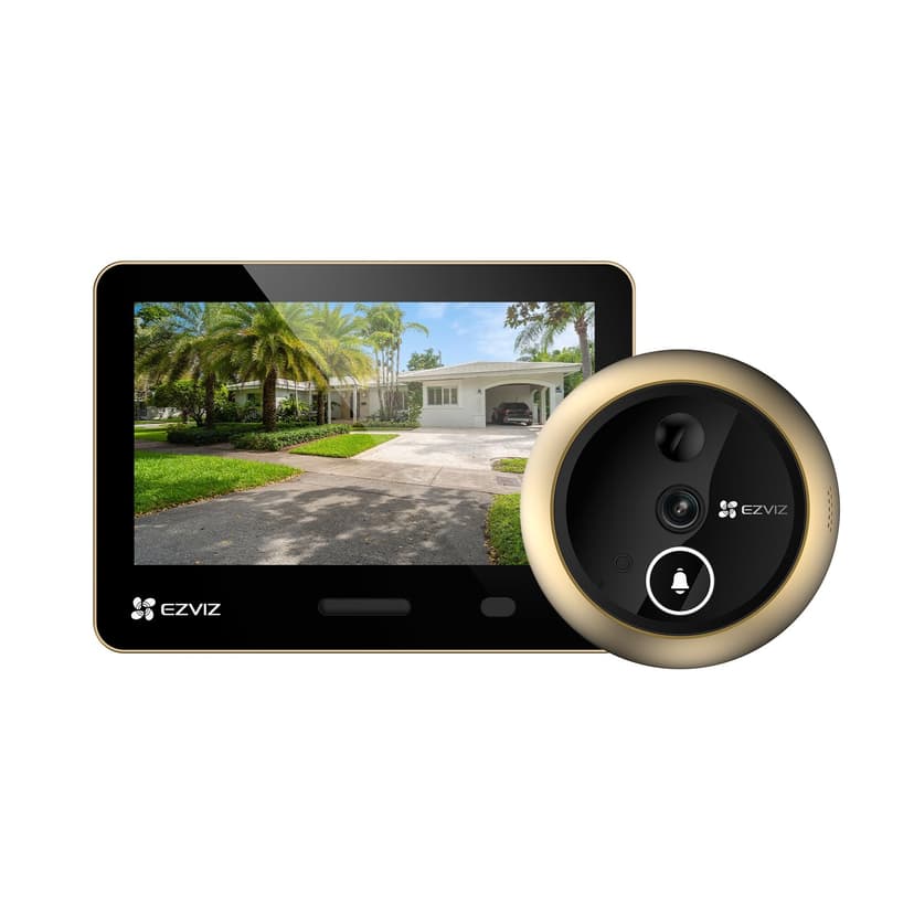 EZVIZ 4K Judas de Porte Camera Surveillance, Visiophone C… - 1