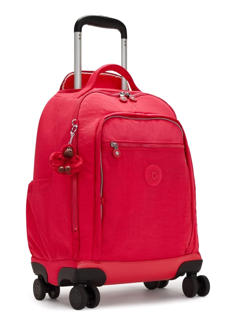 Kipling NEW ZEA Grand sac à dos à roulettes, True Pink (Rose) - 2