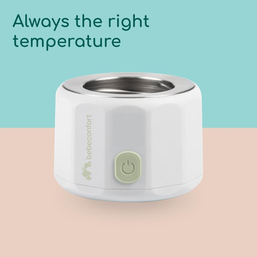 Bebeconfort Pocket Digital Bottle Warmer, Portable Baby Bottle Warmer, Compact (L6.5 x W6.5 x H8cm), Lightweight (280g), Digital Display, Long-Lasting Battery, Temperature Regulation - 7