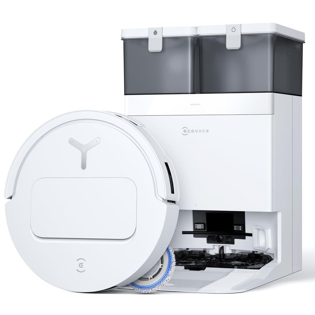 ECOVACS T50 Pro Omni Gen2 Aspirateur Robot, 21000Pa améli…