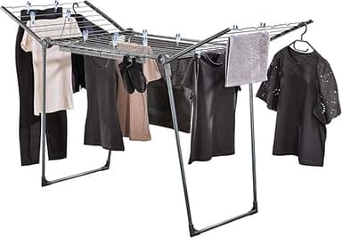 Leifheit Séchoir à Linge Pegasus 200 Solid Black, Étendoi…