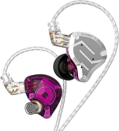 Yinyoo KZ ZS10 Pro IEM 1DD 4BA Ecouteurs Gaming Hybrides …