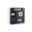 Karlsson - KA5364WH - Horloge calendrier flip flap - murale - blanc - 1