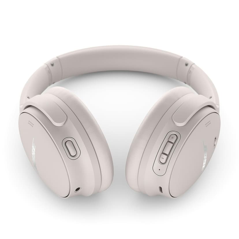 Bose QuietComfort SC Wireless Noise Cancelling Headphones, Bluetooth Over Ear Headphones with Up To 24 Hours of Battery Life, with Soft Case, White Smoke - 5