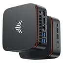 NiPoGi Essenx E1 Mini PC AMD Ryzen 3250U Windows 11 Pro (2C/4T, up to 3.5 GHz) 8GB DDR4 RAM + 256GB SSD, 4K@60Hz dual display HDMI 2.0 + DP/Wi-Fi/BT/LAN, mini computer for office/education - 1