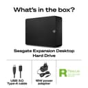 Seagate Expansion Desktop 20TB, External Hard Drive, USB 3.0, Data Rescue Services (STKP20000400) - 3