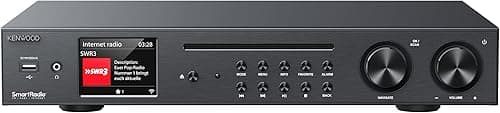 Kenwood KR-W8000SCD-B ricevitore AV 30 W Stereo Black