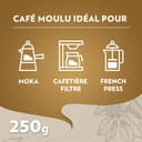 LAVAZZA - Café Grain Lavazza Qualità Oro - 100 % Arabica - Café Grain Italien - Intensité 5 - Paquet de 1 kg - 7