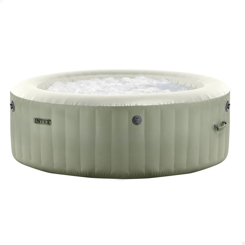 Intex 4-Person Olive Green Round Bubble SPA Set 28426NP (196cm x 71cm) - 1