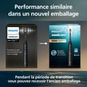 Philips Sonicare DiamondClean Series 9000 Twin Pack Sonic Electric Toothbrushes, Cleaner Teeth and Gums Connected with App, Black and Rose Gold (Model HX9914/61) - 6