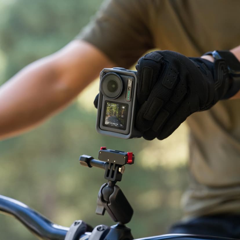 Caméra d'action Xtra Pro, caméra de vlogging 4K avec capteur 1/1,3", étanche à 20 m, vision nocturne et stabilisation pour cyclisme, plongée, tir sportif - 7